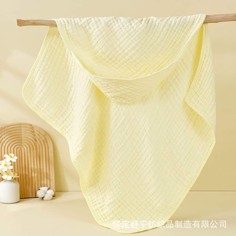 Hooded Baby Towels For Newborn Muslin Cotton Baby Bath Towel With Hood For Babies, Infant, Toddler And Kids, Large 90x90cm, Soft And Absorbent Newborn Essential view 11