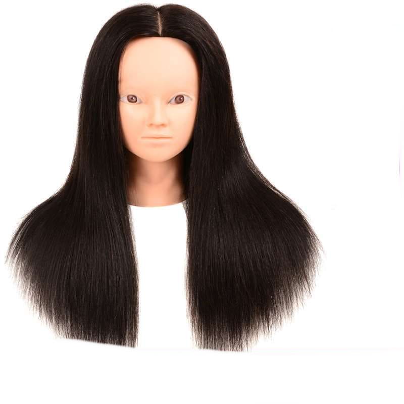 Die Head Hairdressing Real Hair Styling Haircut Perm Dye view 2