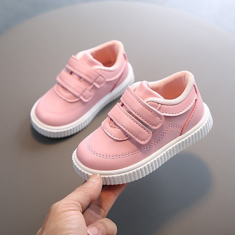 Fashion High Quality Boys White Toddler Sneaker Children Flat Shoes view 3