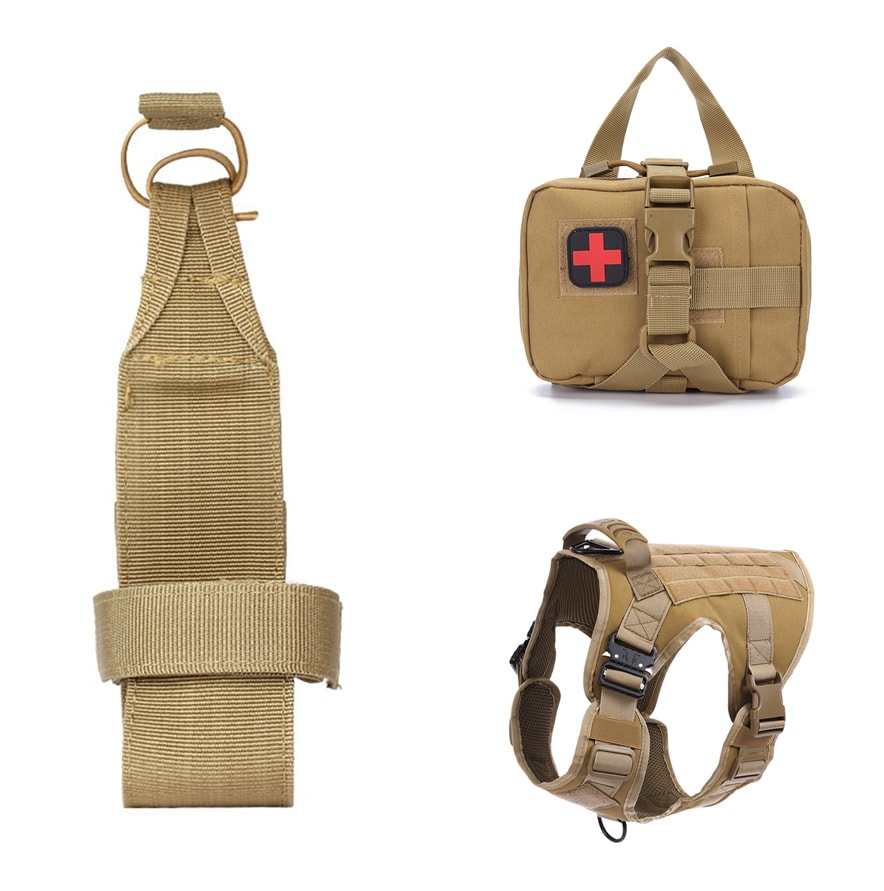 Tactical Dog Clothes Quick Disassembly Dog Vest Outdoor Pet Training Clothes view 33
