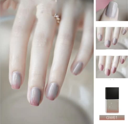 Temperature-changing Twilight Phototherapy Nail Polish Glue view 25