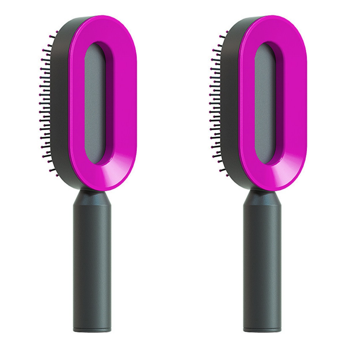 Self Cleaning Hair Brush For Women One-key Cleaning Hair Loss Airbag Massage Scalp Comb Anti-Static Hairbrush view 55