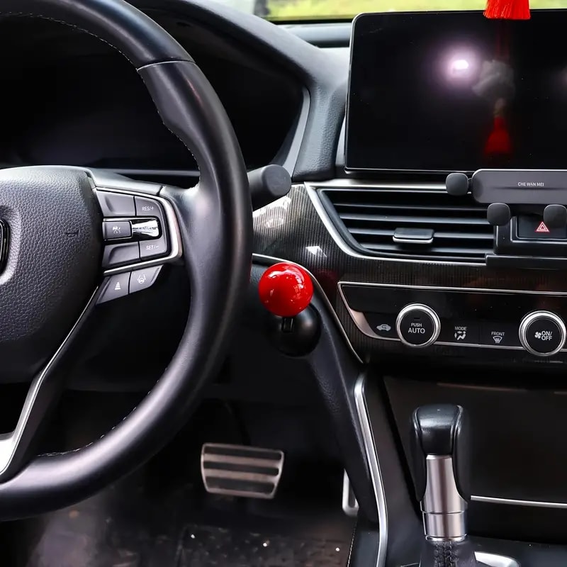 Push Start Button Cover, Joystick Car Engine Start Stop Button Cover Protector, Funny Car Ignition Button Cover Decorations Cool Car Accessories Interior Decor One-Touch Start Button Starter Cover view 6