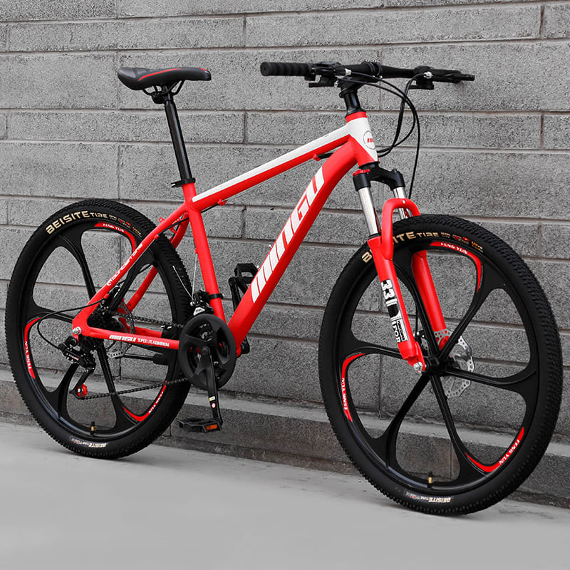Mountain Bike Bicycle 24 26 Inch Disc Brake Shock Absorption Bicycle Men's And Women's Variable Speed Bicycle view 2
