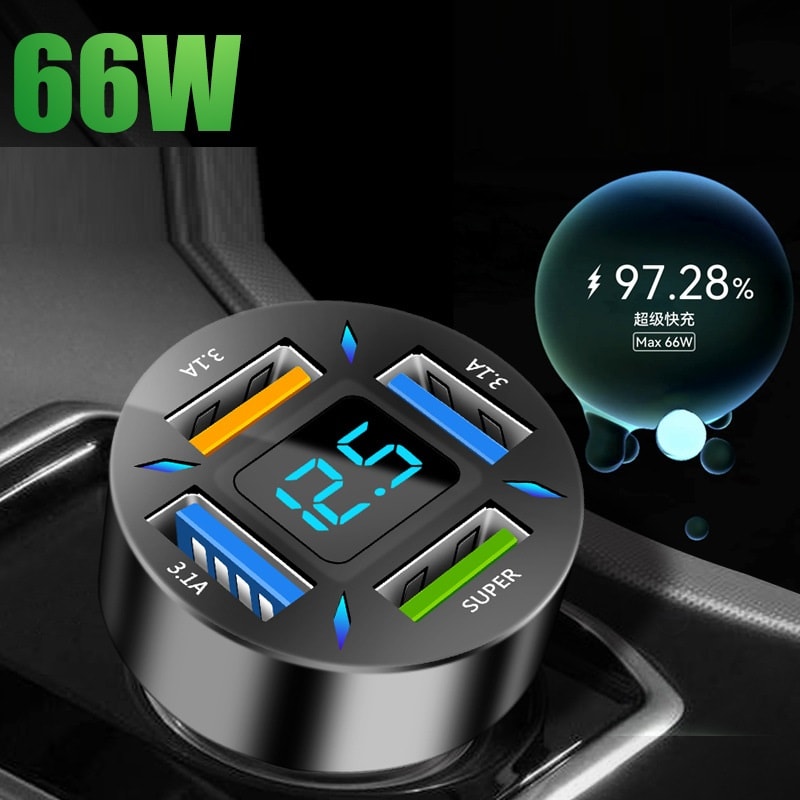 Four-port Car Charger 4USB Car Charger view 10
