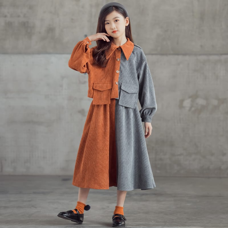 Fashion Dress Two Piece Parent Child Trend view 4