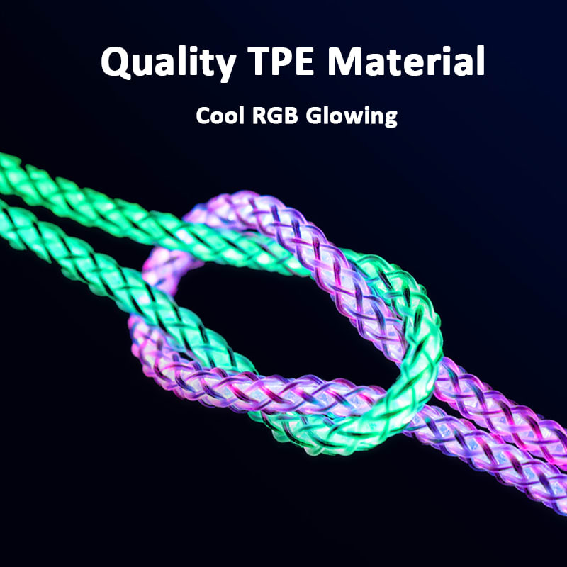 Colorful Streamer Gradual Charging Line view 7