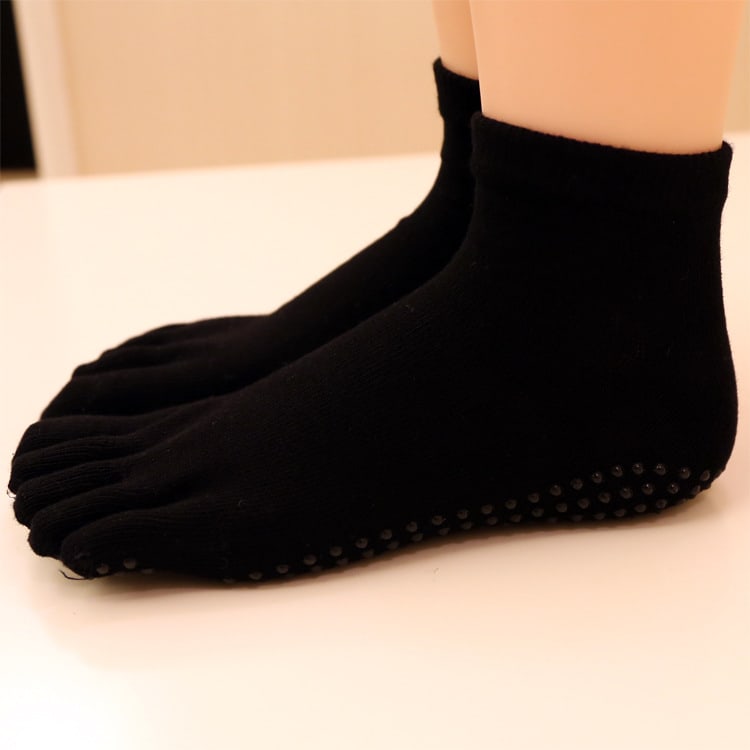 Men's Non-slip Cotton Sports Five-finger Socks view 13