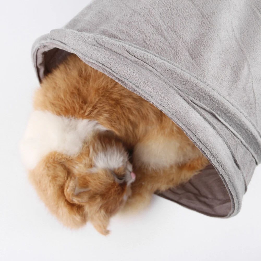 Cat Tunnel Collapsible S-Shape Peekaboo Cat Cave Play Tube Interactive Toy Pet Supplies For Indoor Cats Rabbit Puppy Guinea Pig view 2