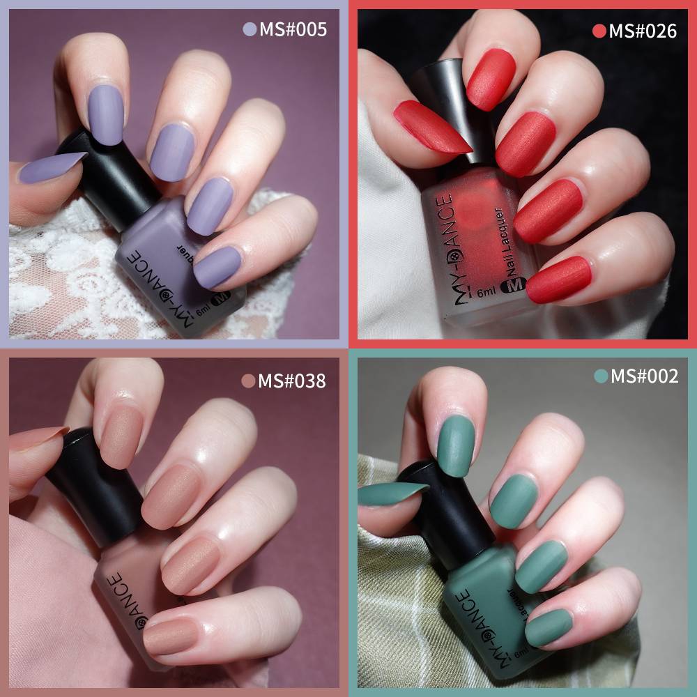 No Bake Velvet Matte Scrub Nail Polish view 9