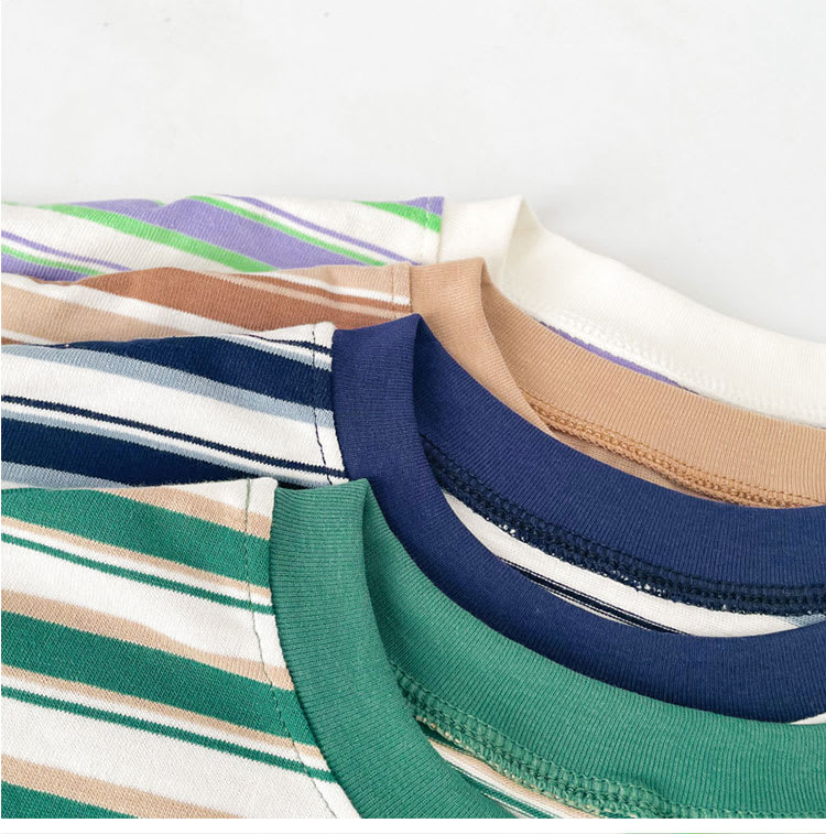 Children's Vintage Striped T-shirt view 7