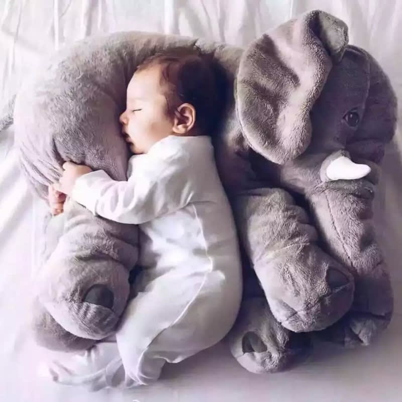 Soft Comfort Elephant Plush Toy  Accompany Sleeping Baby Sleep Child Pillow Leather Shell view 4