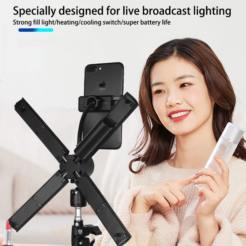 New Fill Light Folding Wireless 12-inch Portable Foldable Fill Light For Tiktok Youtube Photography Video view 6