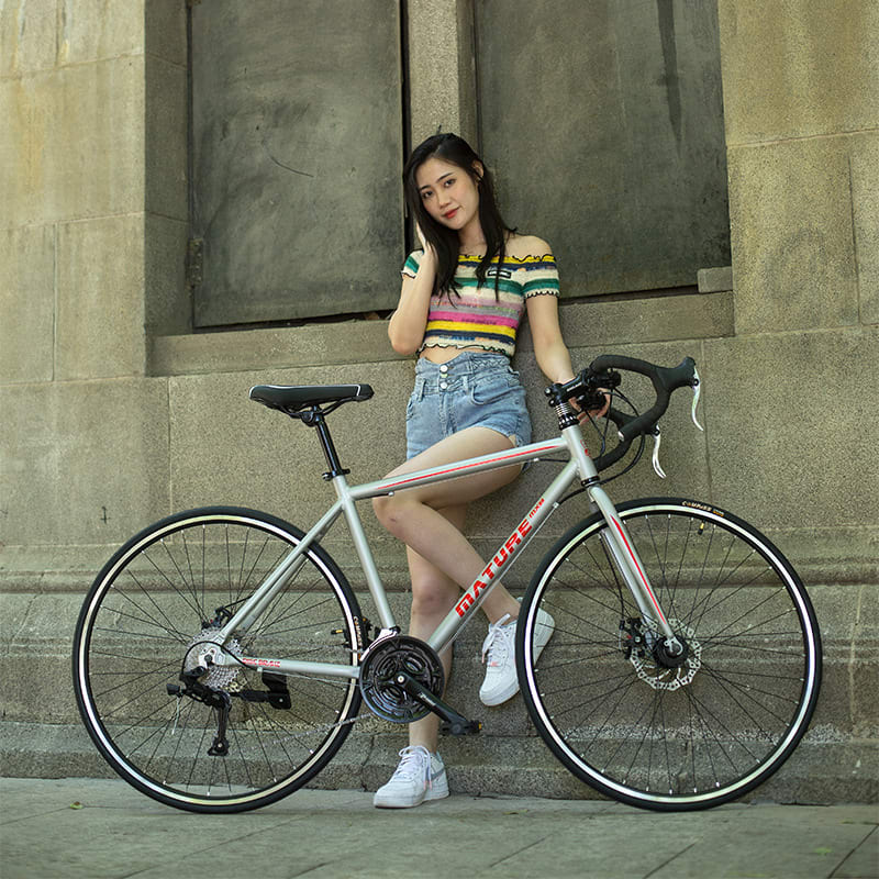 Aluminum Alloy Road Bike Flat Handle view 6