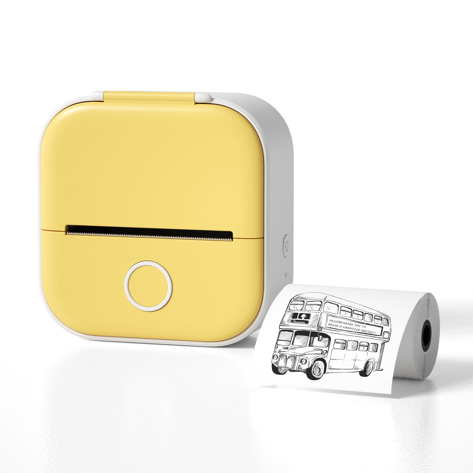 Portable Mini Thermal Label Printer Home Photo Printer Student Wrong Question Printer Bluetooth-compatible Mini Label Printer Price Tag view 6