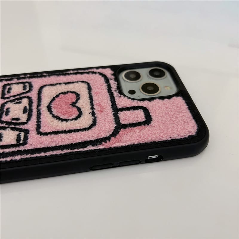 Towel Embroidered Cell Phone Shell view 2
