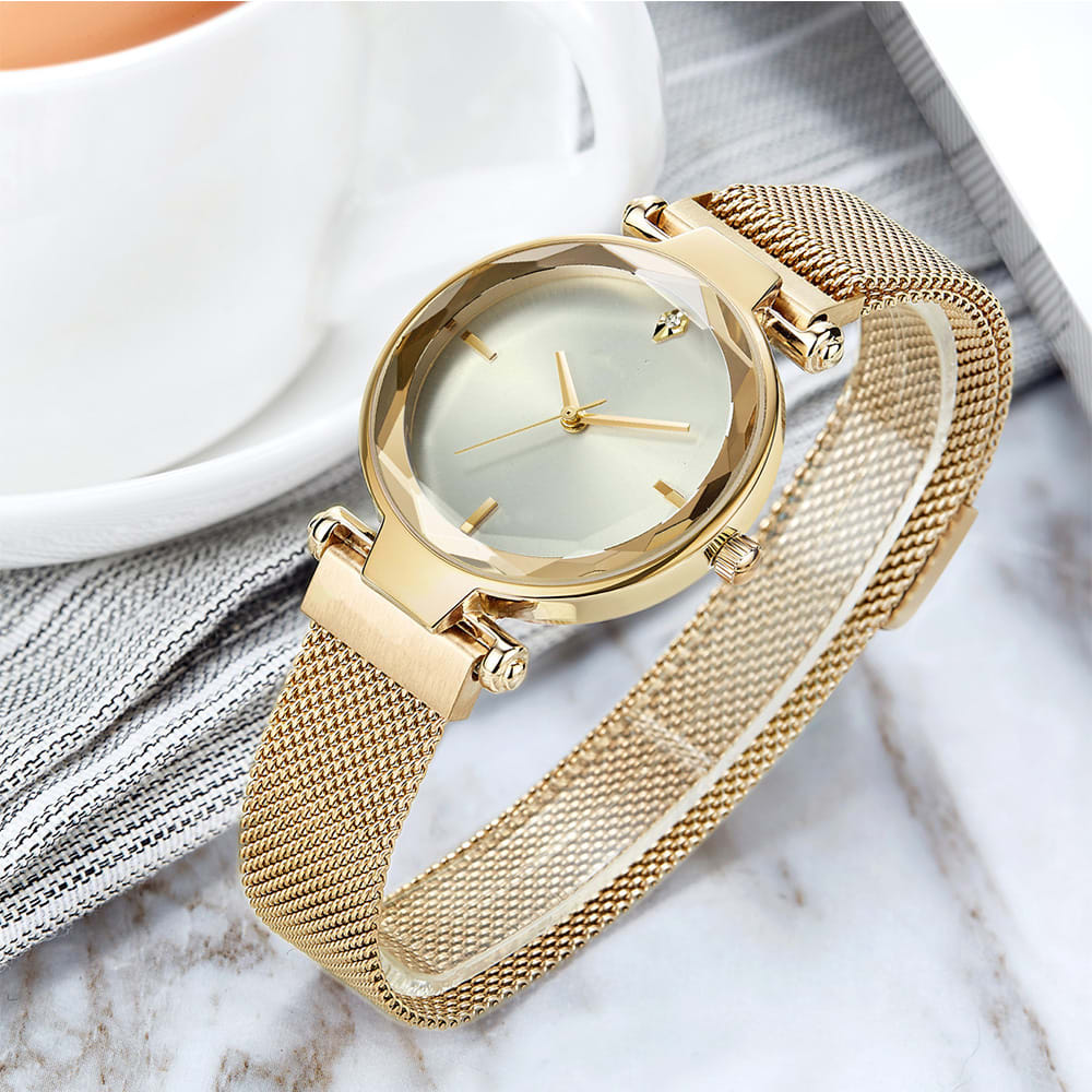 Creative Women's Fashion Creative Net With Quartz Watch view 2