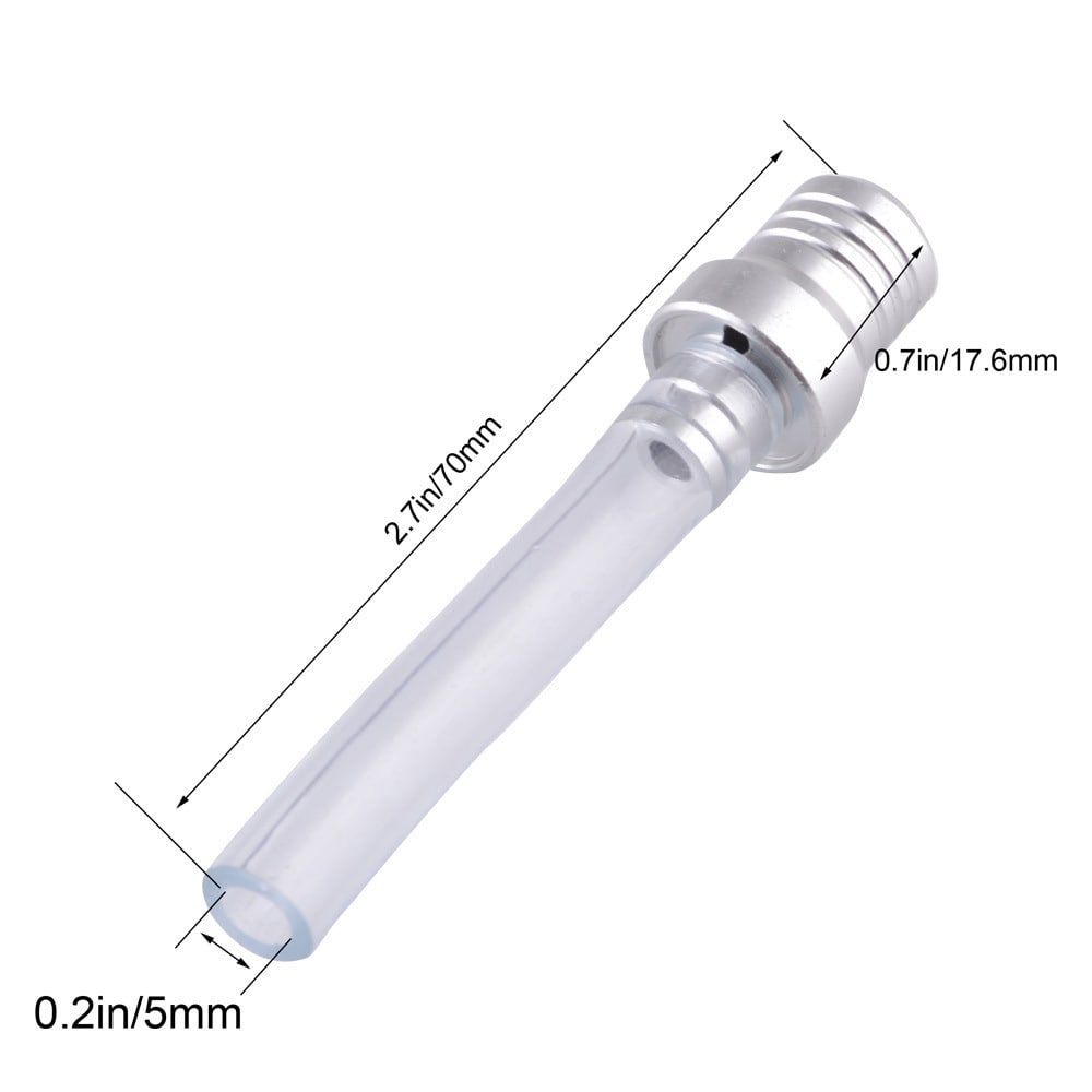Aluminum Alloy Motorcycle Fuel Tank Cap Vent Pipe view 5