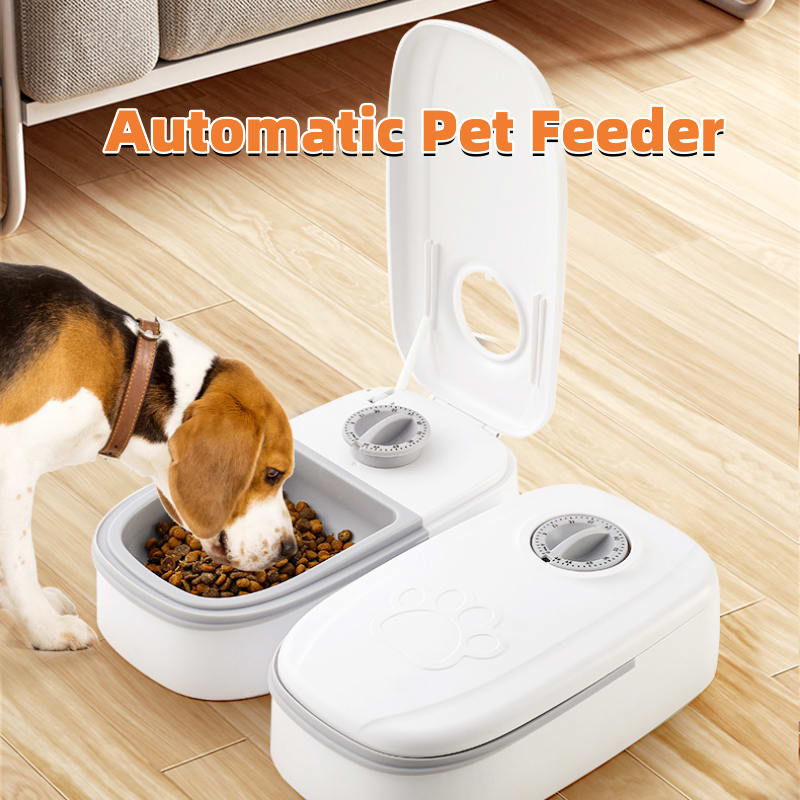 Automatic Pet Feeder Smart Food Dispenser For Cats Dogs Timer Stainless Steel Bowl Auto Dog Cat Pet Feeding Pets Supplies view 9