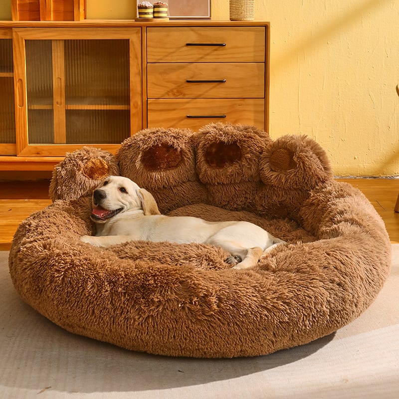 Kennel Warm Medium Large Dog Corgi Golden Retriever Bed Fleece-lined Sofa Mattress view 8