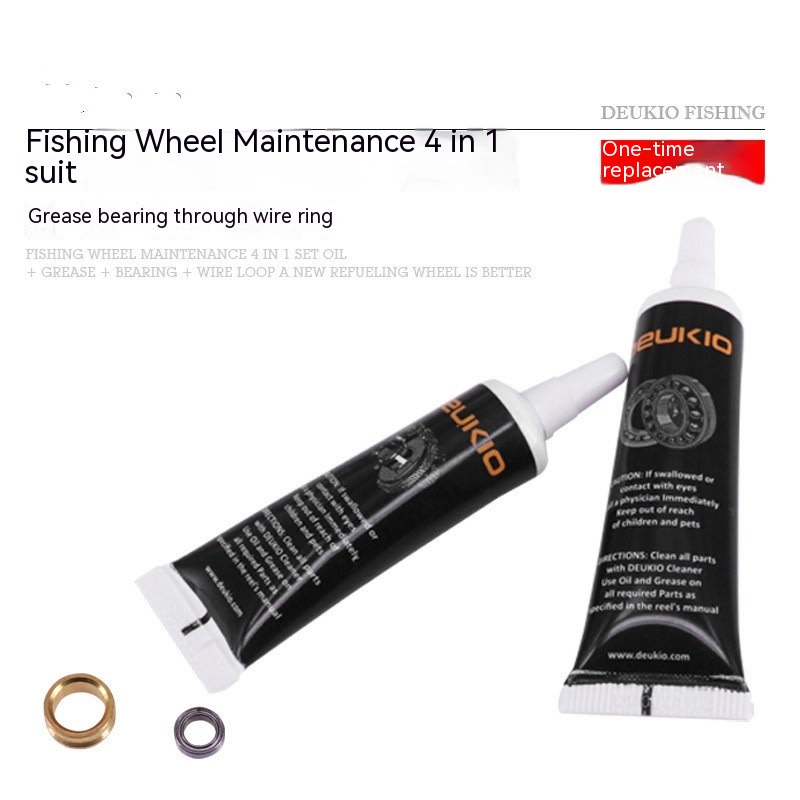Fishing Wheel Maintenance Lubricating Grease Suit view 9