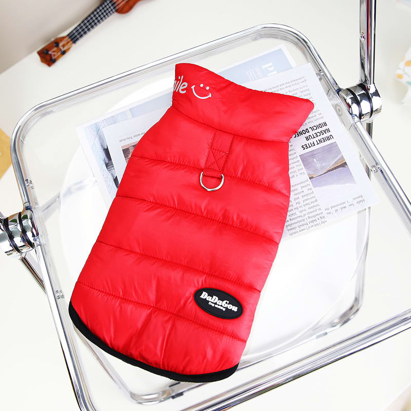 Small Pet Clothing Two-legged Cotton-padded Clothes view 7