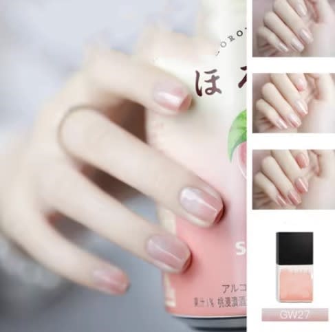 Temperature-changing Twilight Phototherapy Nail Polish Glue view 12