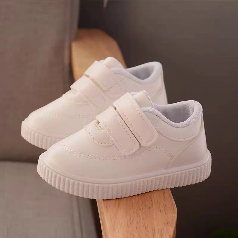 Fashion High Quality Boys White Toddler Sneaker Children Flat Shoes view 7