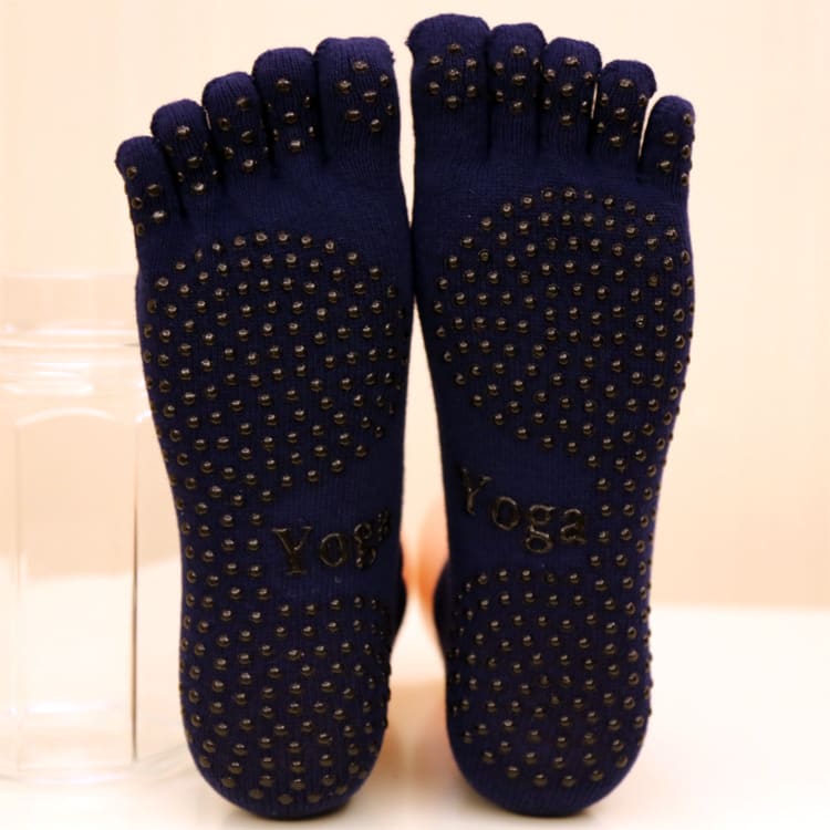 Men's Non-slip Cotton Sports Five-finger Socks view 11