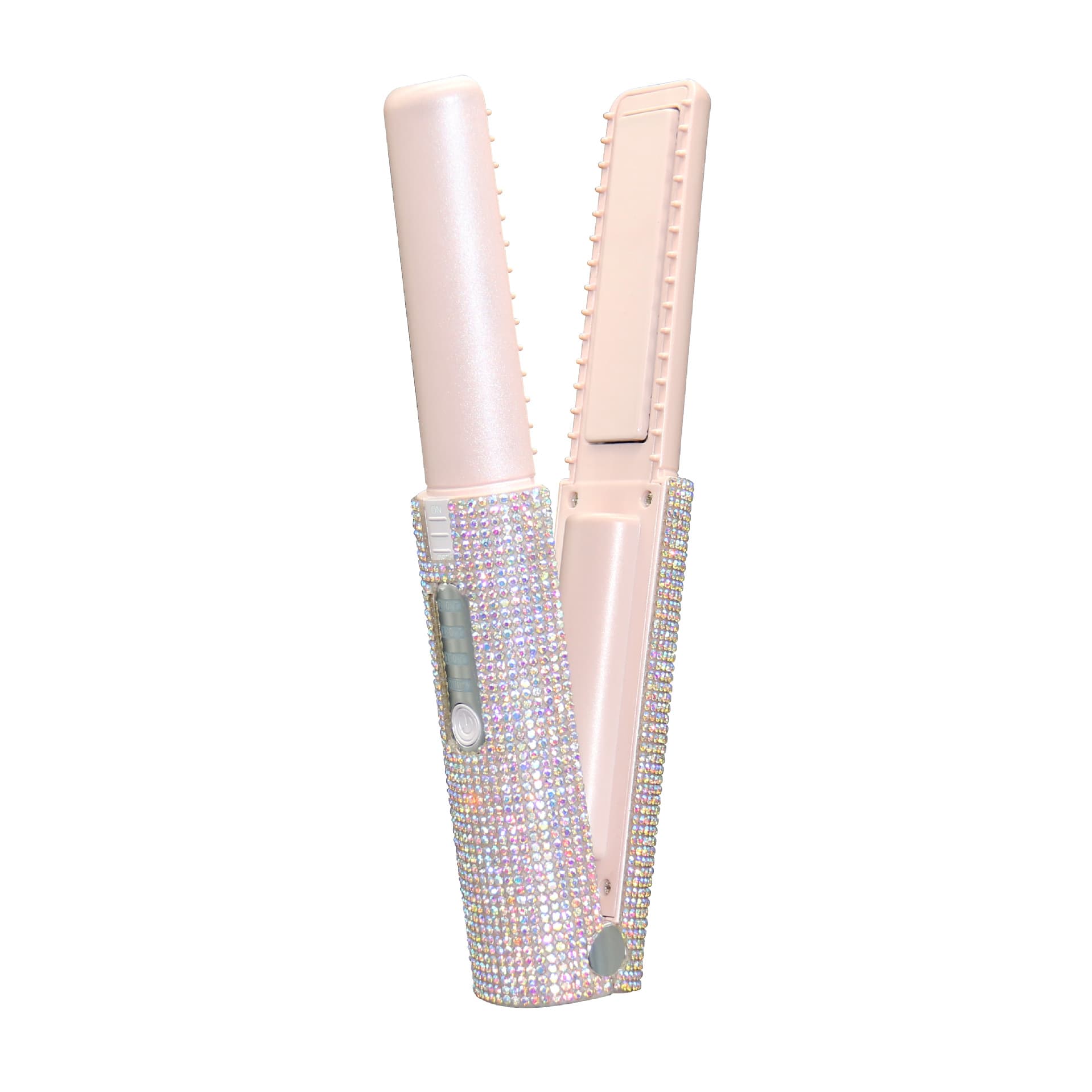 2-In-1 Electric USB Hair Straightening Brush Straightener Brush Multifunctional Comb Straightening Styler Hair Curler view 23
