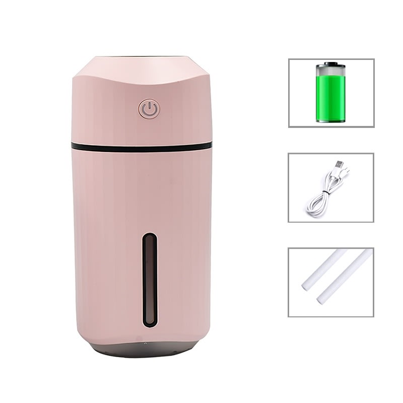 In-car Atmosphere Wireless Charging Car Humidifier view 3