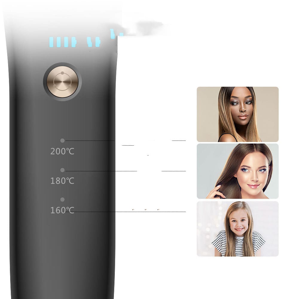 USB Portable Electric Hair Curler Home Wireless view 3