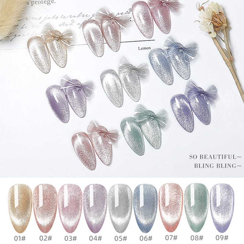 9D Spar Manicure Moonstone Smoothie Wide Cat Eye Nail Polish view 13