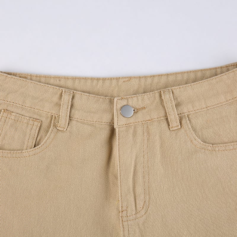 Spice Girl Style High Waist Slim Jeans Bell Bottoms view 4