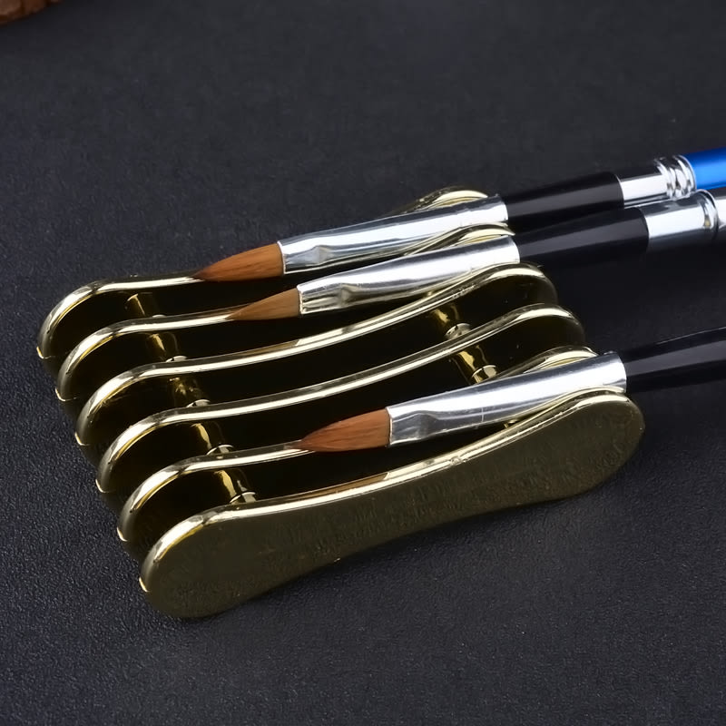 Nail Tool Metal Plating Color Pen Holder view 3