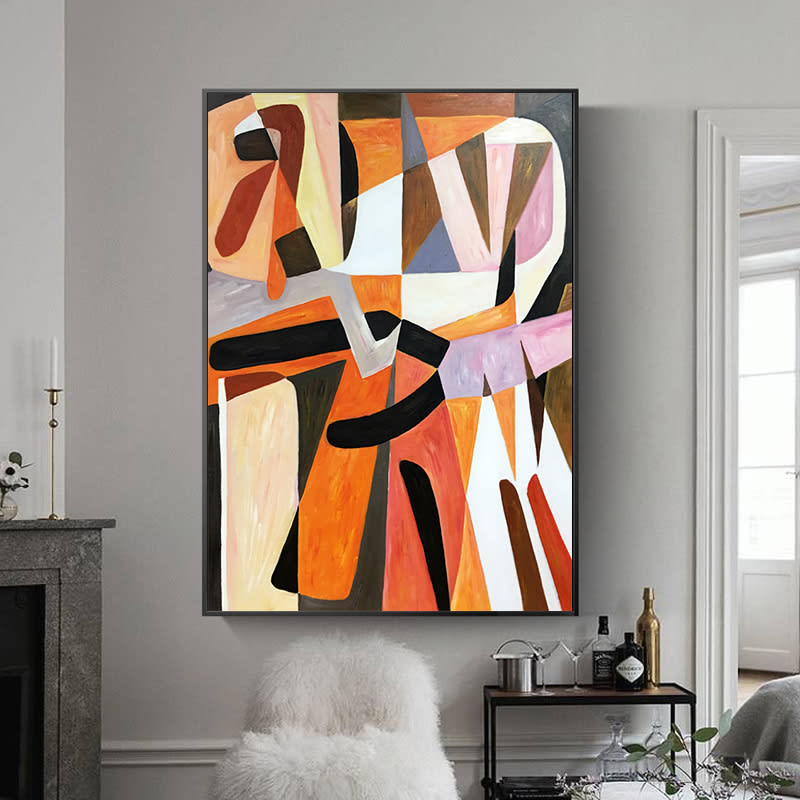 Oil Painting Hand Painted Abstract Hallway Decorative view 2