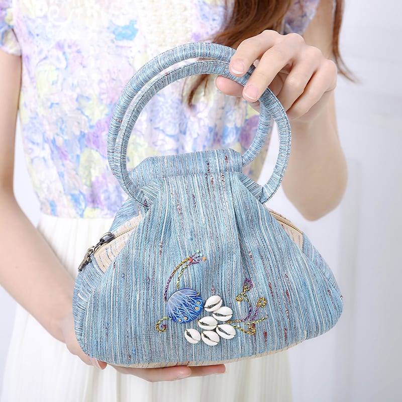 Handicraft Peacock Weaving Package National Wind view 6