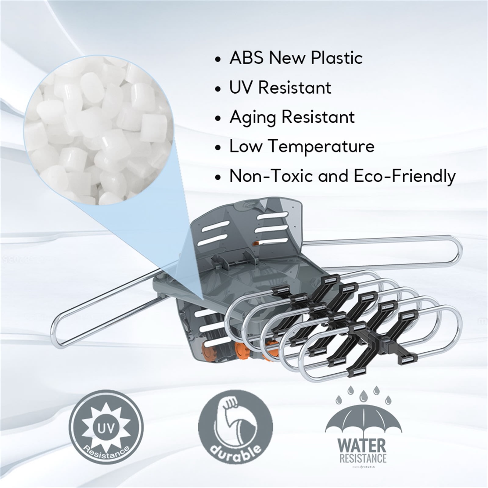 Outdoor Antenna, Without Bracket, 360 Degree Rotation Of US Spec view 13