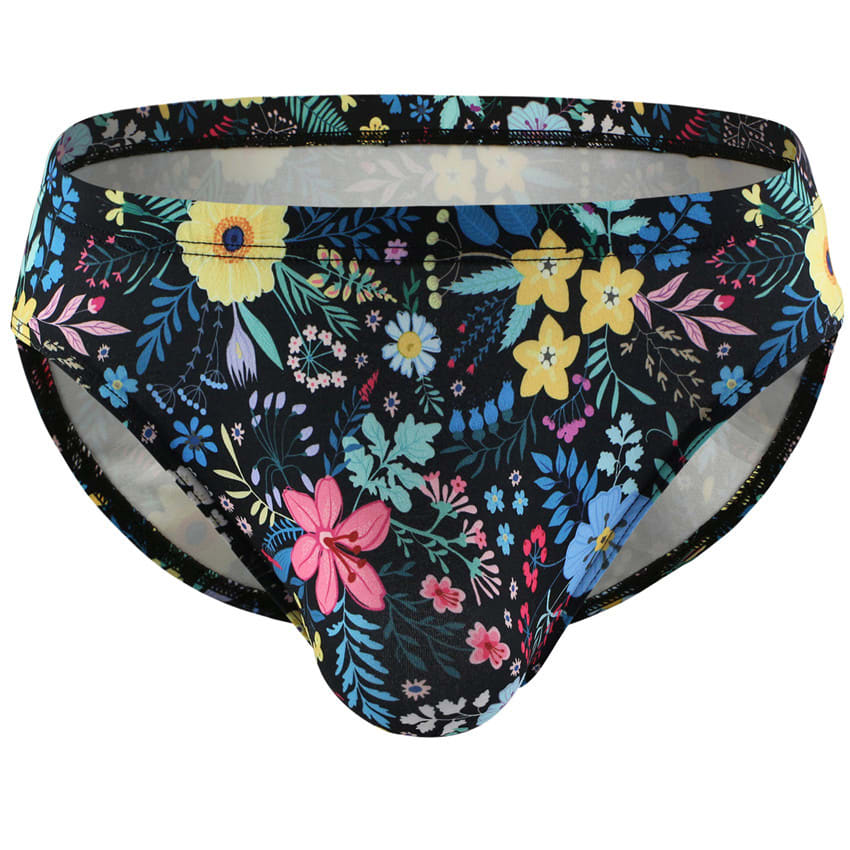 Printed Men's Briefs Triangle U Convex Design view 6