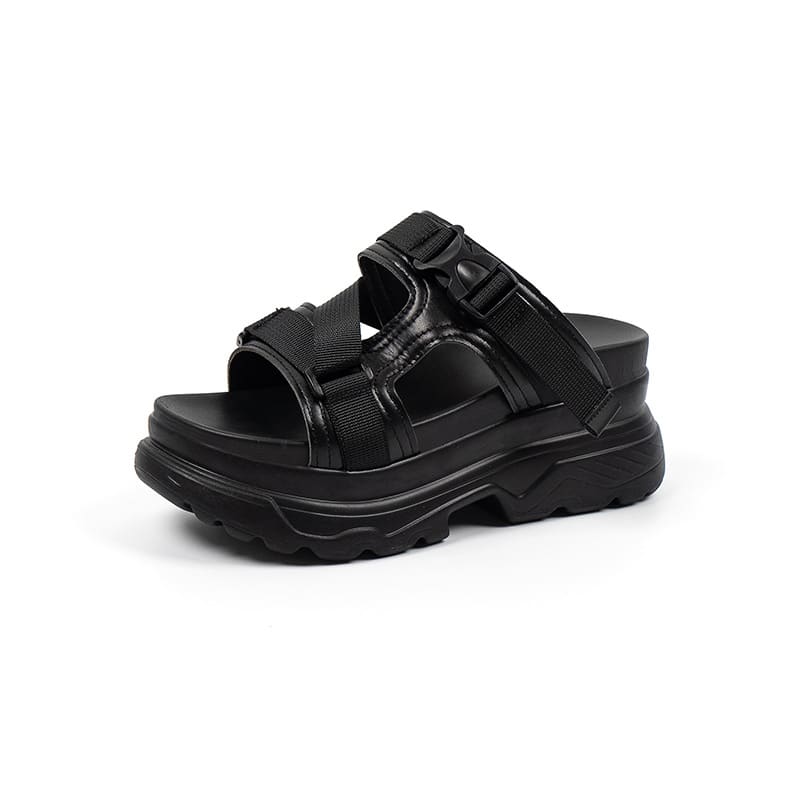 Ins Fashion Thick-soled Buckle Sandals Summer Fashion Beach Shoes For Women view 8