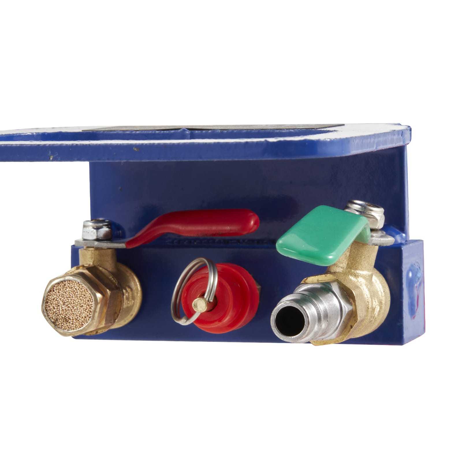 VEVOR Air Jack, 3 Ton 6600 Lbs Triple Bag Air Jack, Airbag Jack With Six Steel Pipes, Lift Up, 3-5 S Fast Lifting Pneumatic Jack, With Adjustable Long Handles For Cars, Garages, Repair Blue view 6