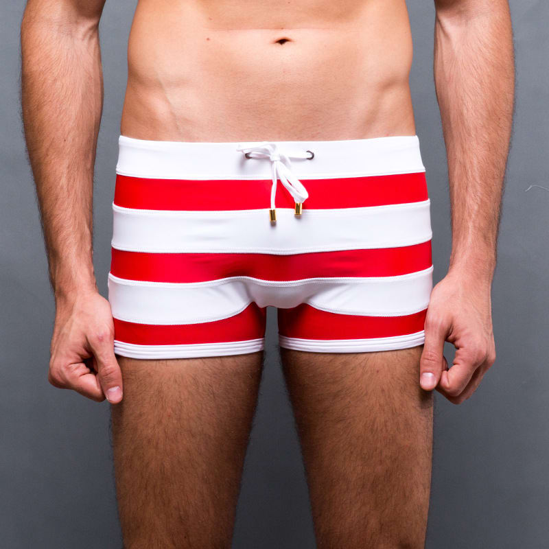 Men's Striped Boxer Shorts Sexy Striped view 3