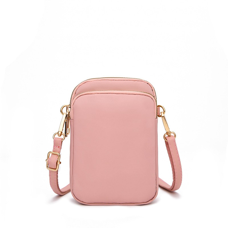 Small Shoulder Bags 3 Layers Of Pockets Mobile Phone Bag Outdoor Daily Crossbody Bag view 17