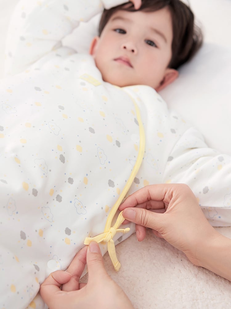 Newborn Anti-kick Quilt Cotton Baby Sleeping Bag view 3