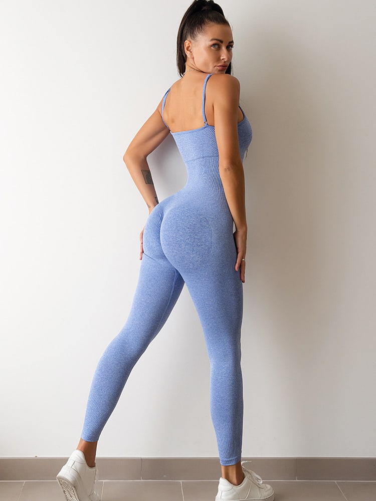 Womens Sexy Unitard One Piece Jumpsuit Spaghetti Strap Tummy Control Rompers Sleeveless Bodysuits Outfits view 16