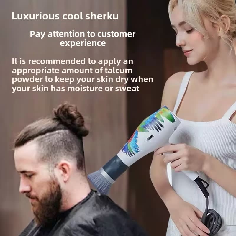 A Hairbrush For Hair Dryers. It Is A Hairbrush Used In Barbershops With Soft Bristles. It Is Compatible With Hair Dryers With A Diameter Of 4 To 5.5 Cm. view 3