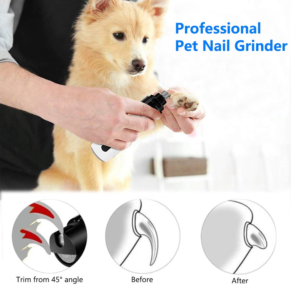 Multifunctional Magnifying Glass Pet Nail Clippers With Light view 9