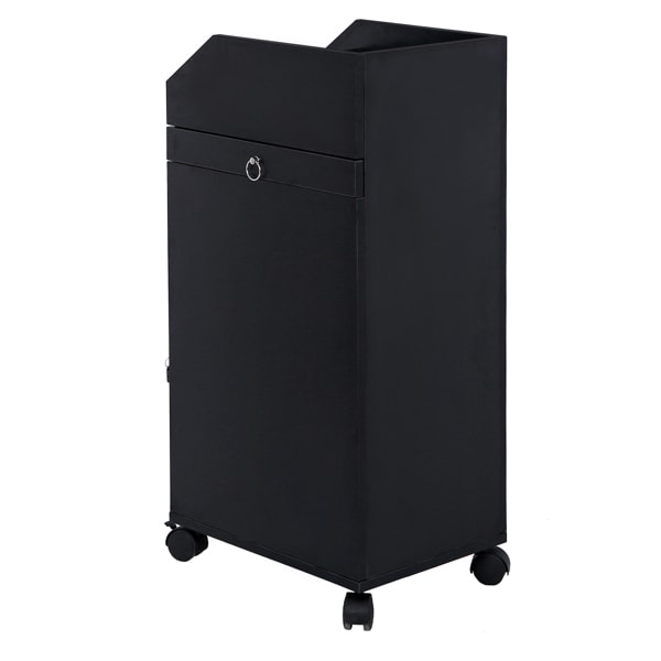 16mm Particle Board, ABS Tray,, Black Hair Salon Tool Cart view 11