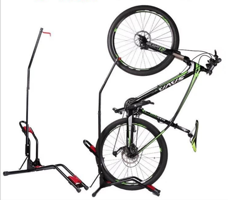 L-shaped Parking Rack Detachable Car Repair Mountain Bike Display Stand view 5