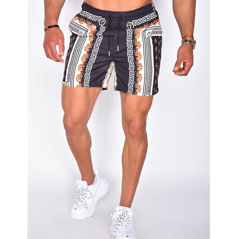 Men's Printed Casual Quick Dry Beach Pants view 6